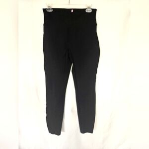 Spanx Black Comfy Pull On Medium Weight Ankle Leggings Size M